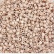 Miyuki delica beads 11/0 - Opaque pink champagne ceylon DB-1535